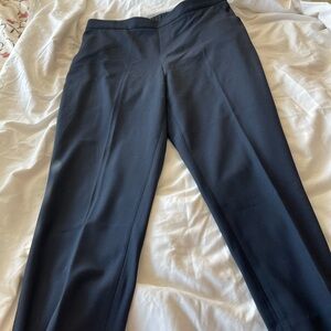 Banana republic Hayden tapered fit ankle pant in navy blue.